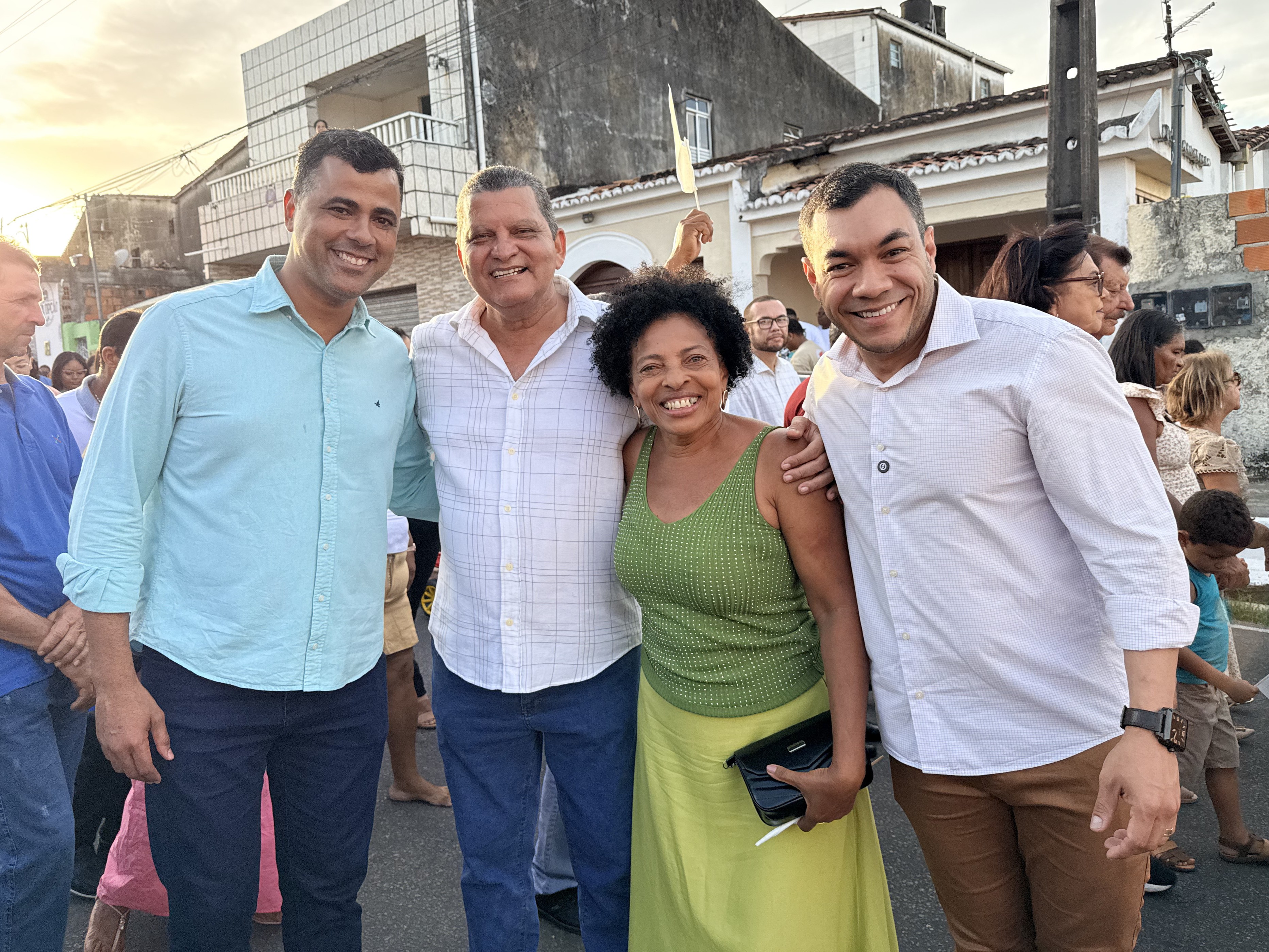 Levi Oliveira prestigia tradicional festa do padroeiro de Santo Amaro das Brotas  