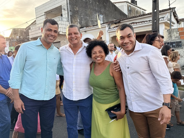 Levi Oliveira prestigia tradicional festa do padroeiro de Santo Amaro das Brotas  