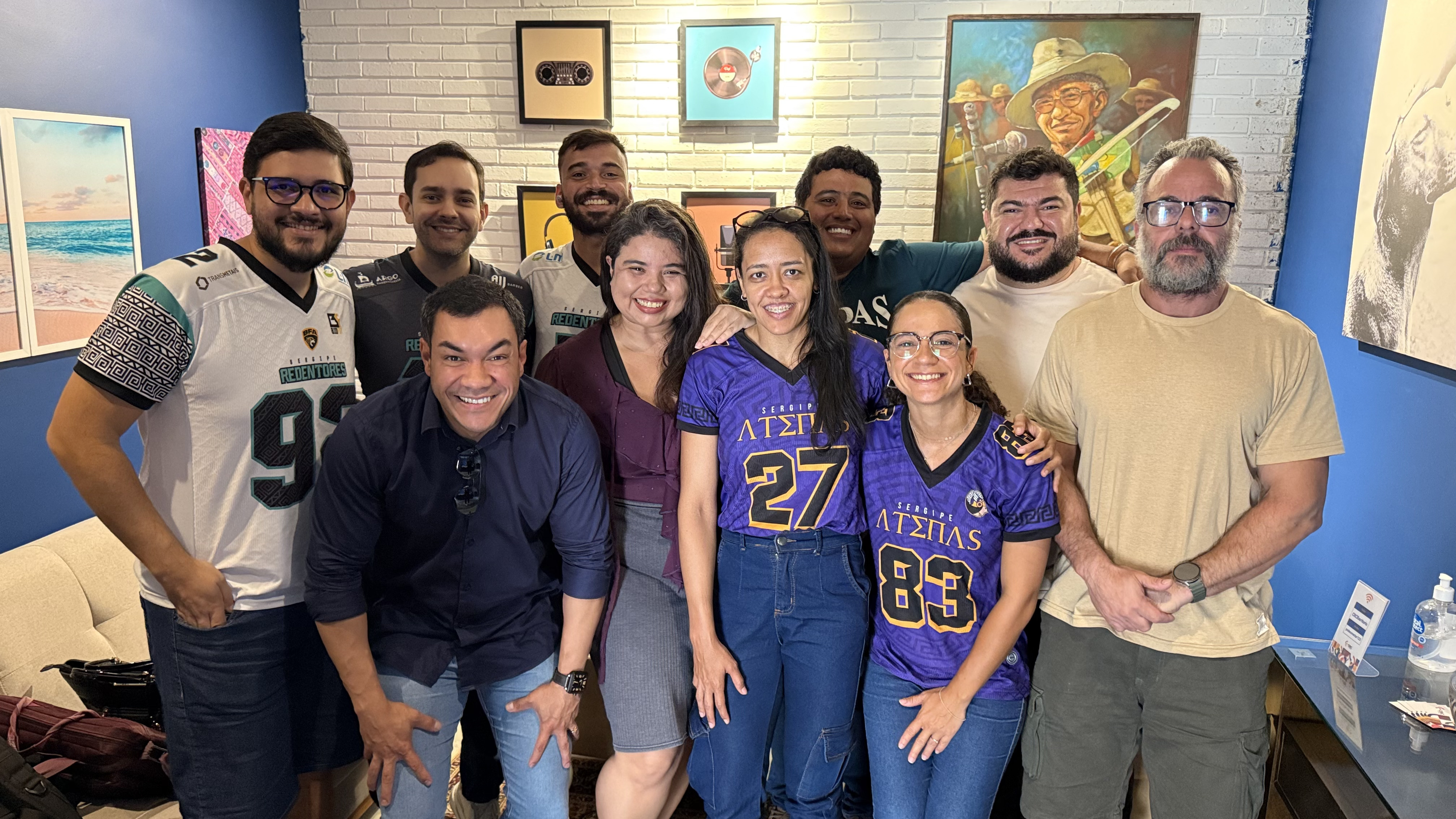 Levi Oliveira reforça a valorização do esporte sergipano com lei que reconhece a equipe de futebol americano Sergipe Redentores