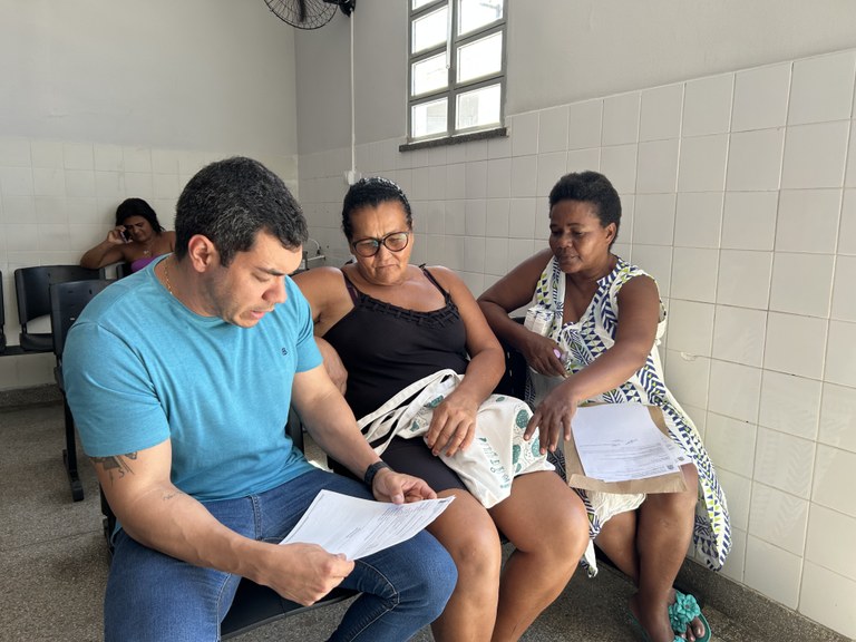 Levi Oliveira visita unidade de saúde no bairro Santos Dumont e propõe melhorias na estrutura 