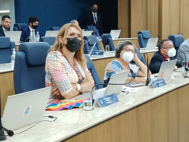 Linda Brasil faz a defesa da classe trabalhadora em plenário