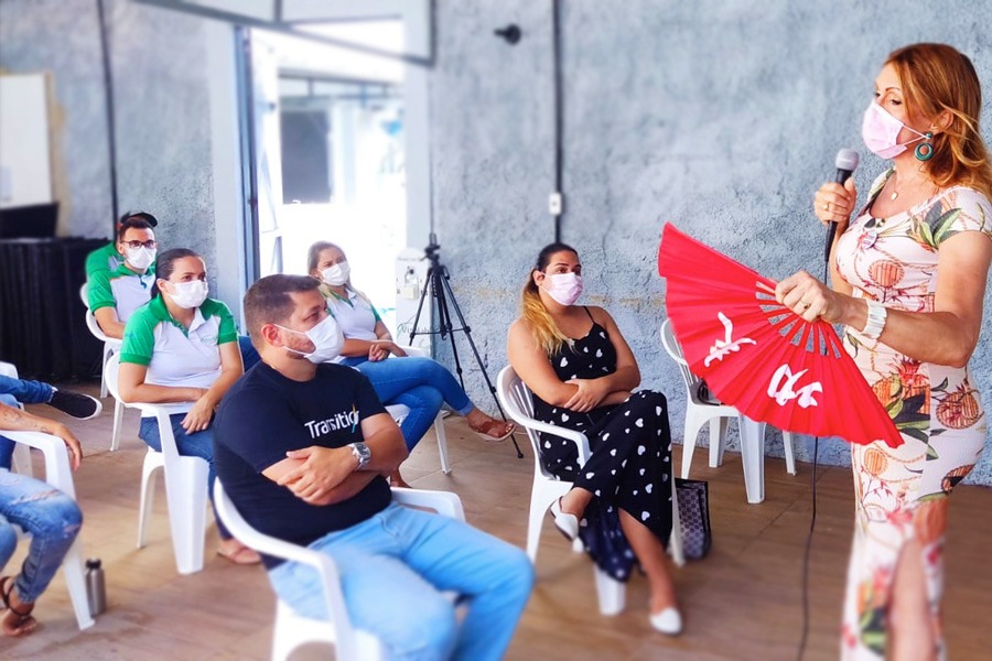 Linda Brasil participa da Semana Interna de Prevenção aos Acidentes de Trabalho