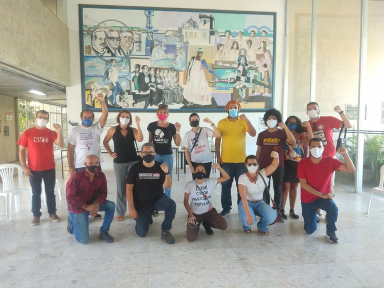 Linda Brasil participa de lançamento de comitê pela democracia na UFS