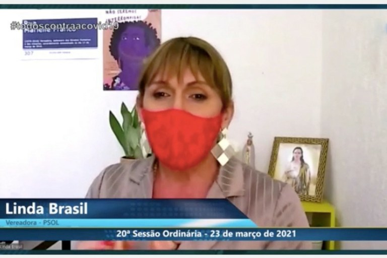 Linda mantém apoio aos trabalhores/as da Cinelândia