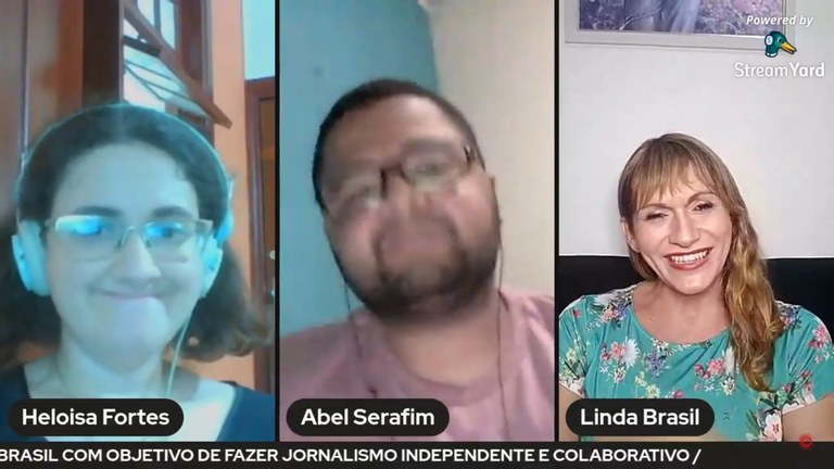 Linda participa de Live sobre “Transfeminismo e Política”