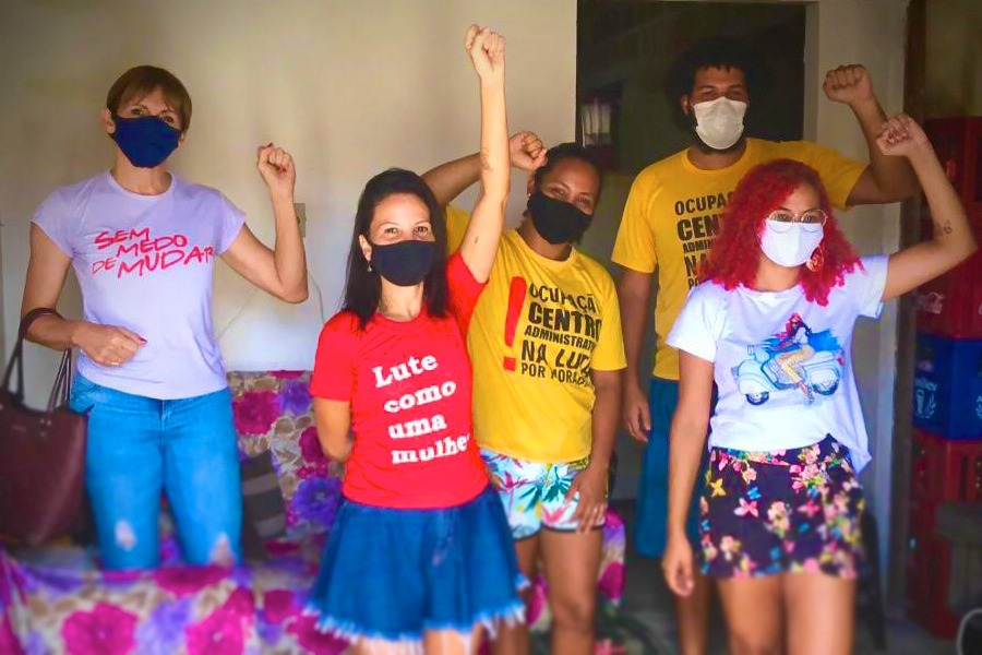 Linda se solidariza com moradores/as da Ocupação do Centro Administrativo