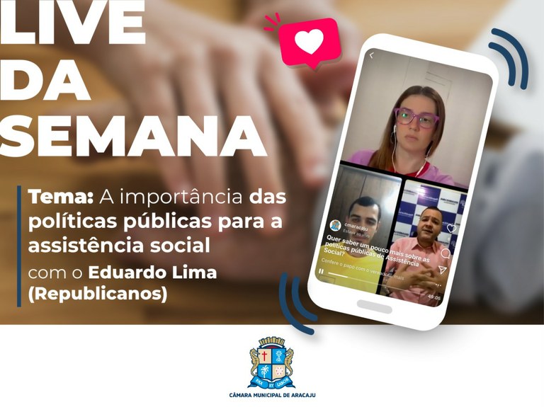 Live Parlamento Digital recebe Eduardo Lima 
