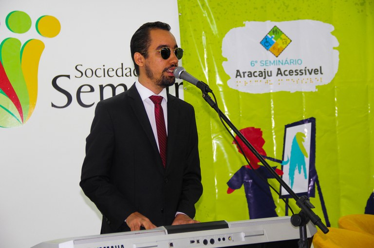 Lucas Aribé: "8ª Semana Aracaju Acessível aborda tecnologias assistivas"