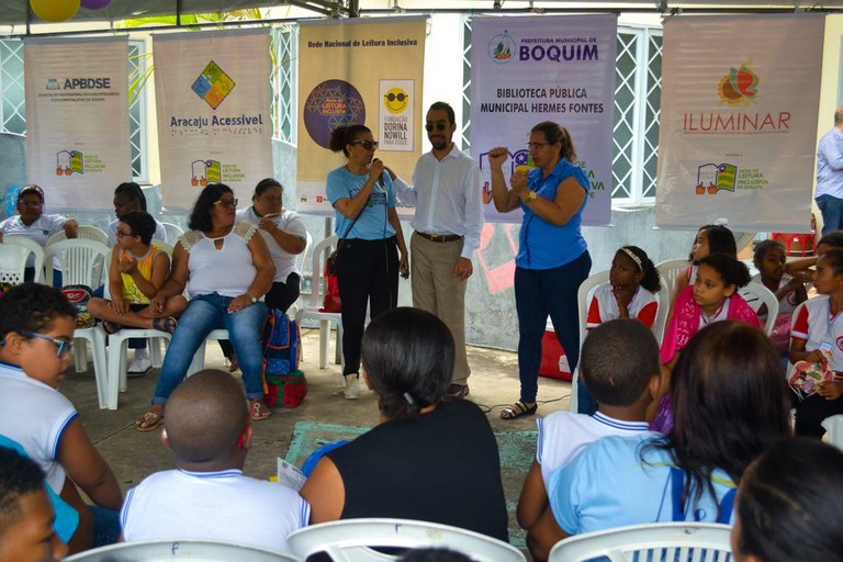 Lucas Aribé: "Encontro estimula práticas inclusivas de leitura"
