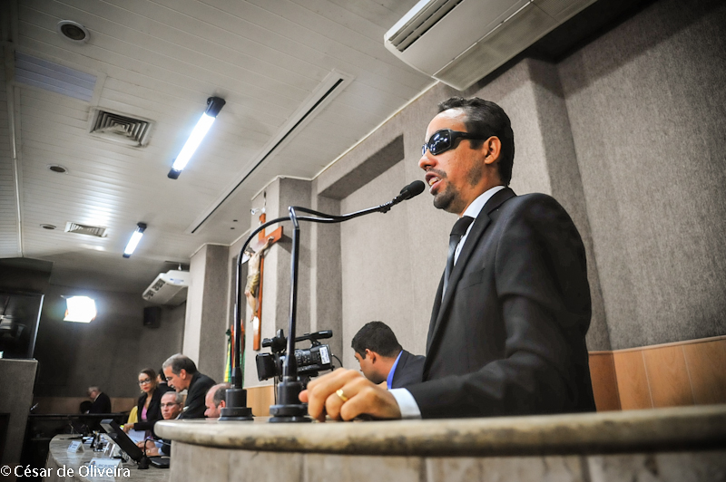 Lucas Aribé parabeniza a TV Câmara pelos dois anos de canal aberto