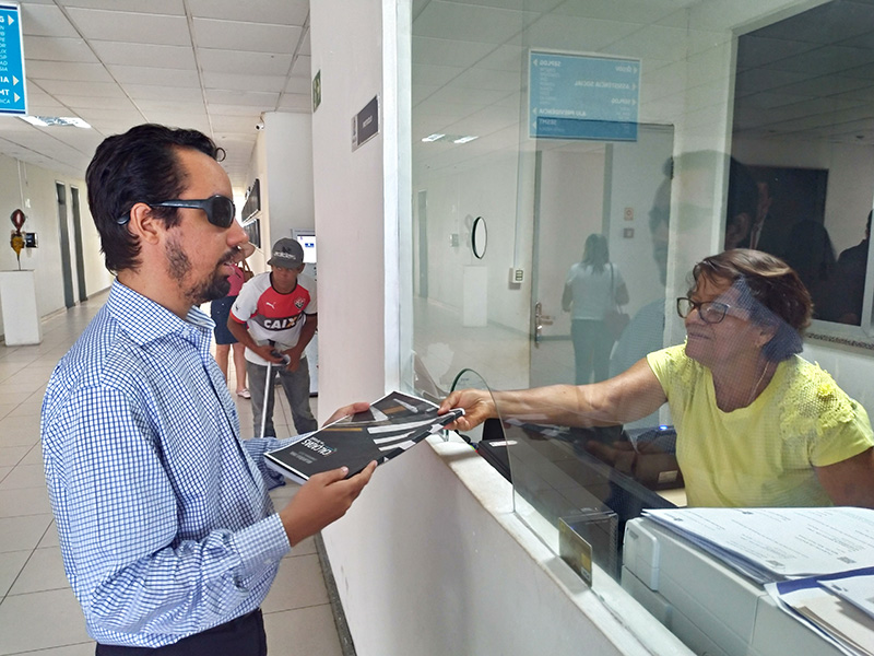 Lucas entrega à Prefeitura relatório da Campanha Calçadas do Brasil