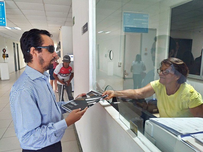 Lucas entrega à Prefeitura relatório da Campanha Calçadas do Brasil