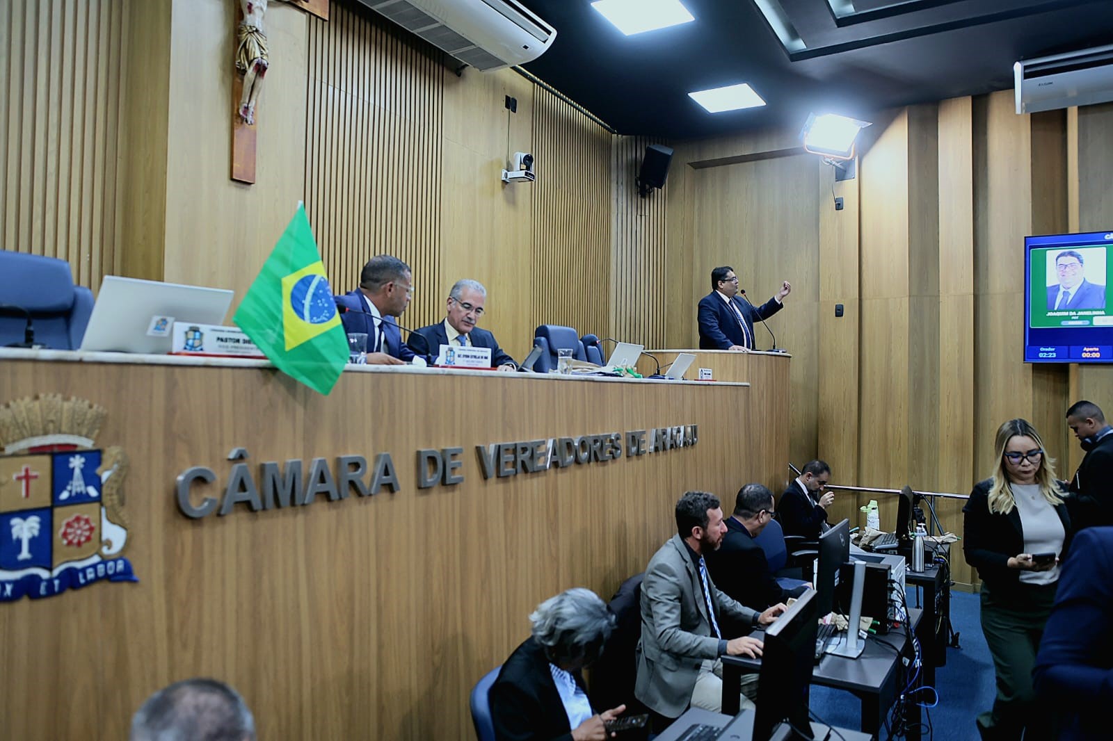 Manutenção de tradições juninas e campanhas de trânsito pautam debates no Grande Expediente do Legislativo aracajuano