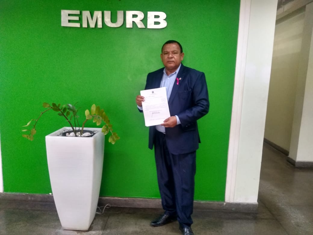 Marivan: Américo protocola ofício na Emurb solicitando pavimentação na Rua Brasil