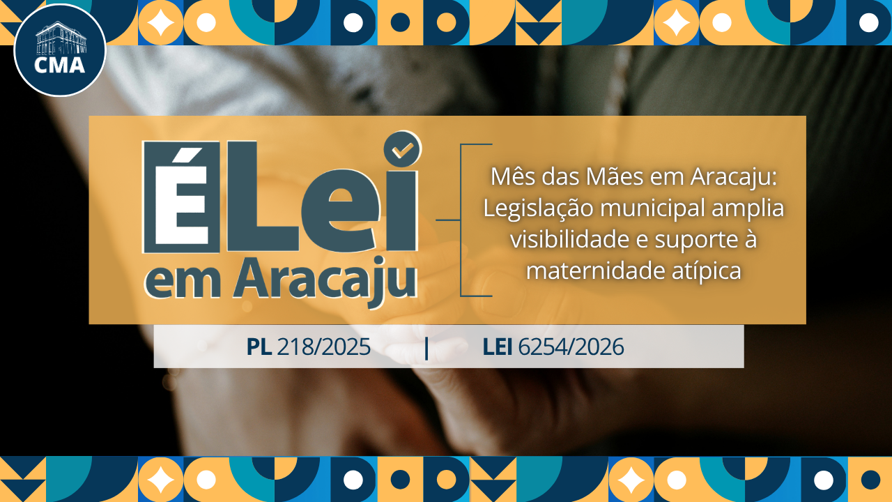 Mês das Mães em Aracaju: legislação municipal amplia visibilidade e suporte à maternidade atípica