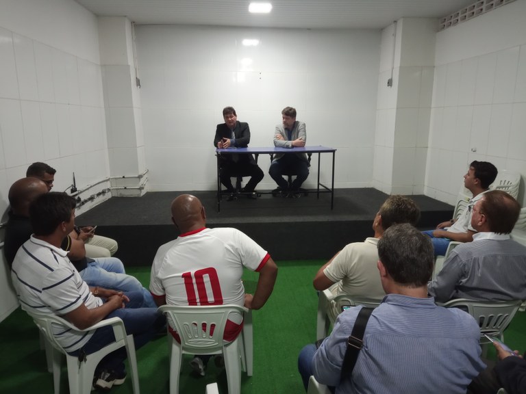 Miltinho Dantas participa de apresentação de detalhes do Programa Gol da Gente