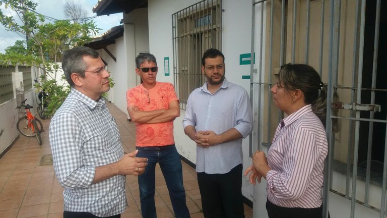 Mosqueiro recebe visita de trabalho do mandato do vereador Iran Barbosa