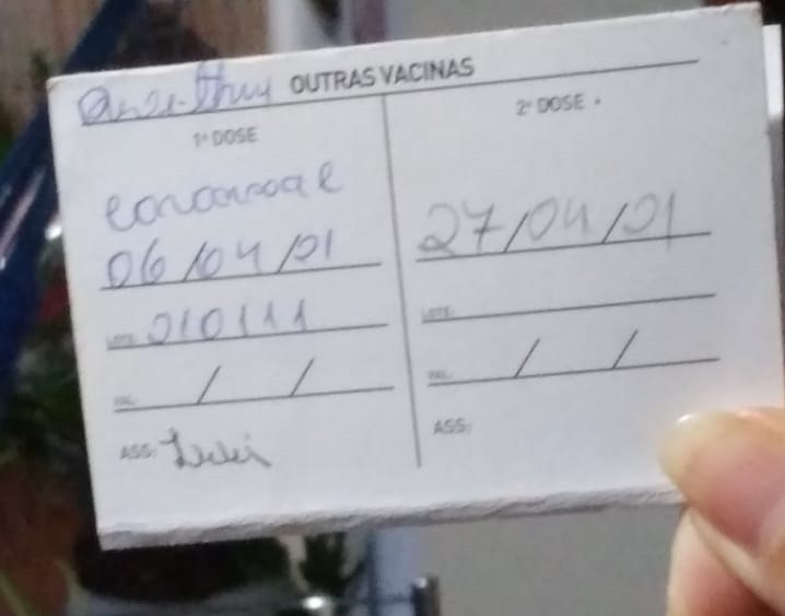 Ângela Melo e Iran Barbosa ingressam com Ação Popular para garantir 2ª dose da Coronavac em Aracaju