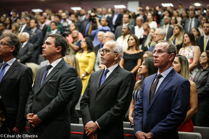Nitinho acompanha a posse de Eduardo D'Ávila Fontes como Procurador Geral de Justiça