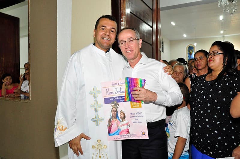 Presidente da CMA é homenageado na Paróquia Sagrada Família