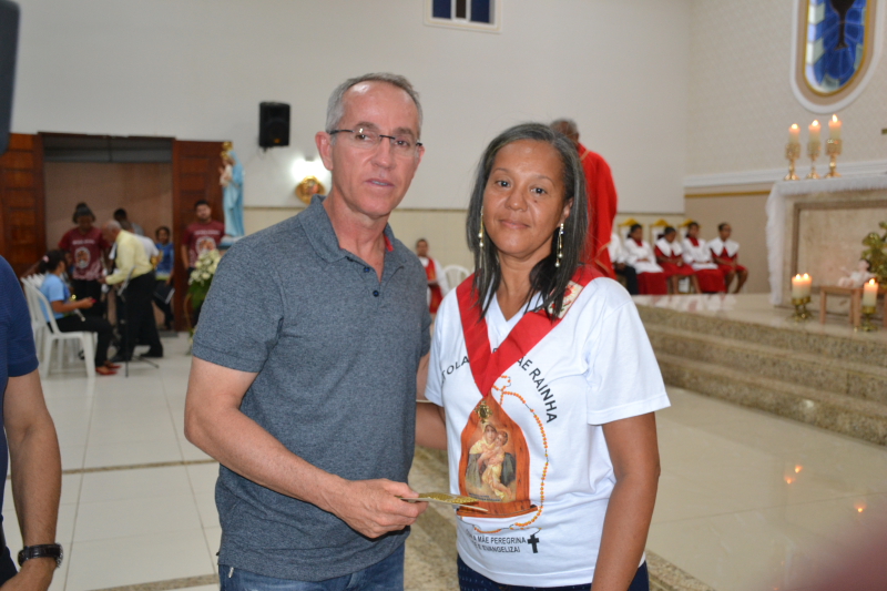 Nitinho recebe homenagem da Paróquia Sagrada Família