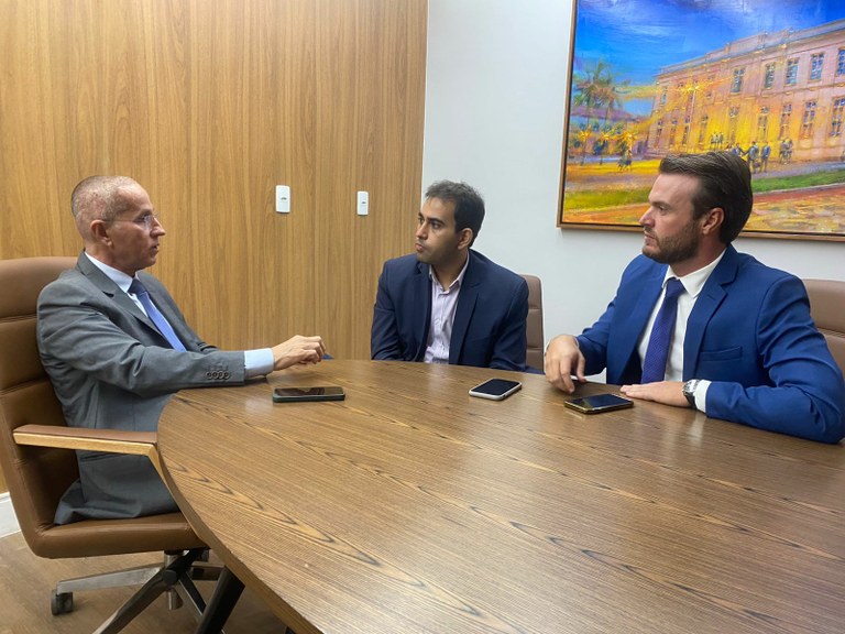 Nitinho recebe presidente do Coren/SE