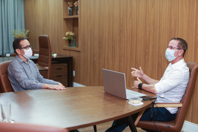 Nitinho se reúne com presidente regional de odontologia para tratar de demandas da classe