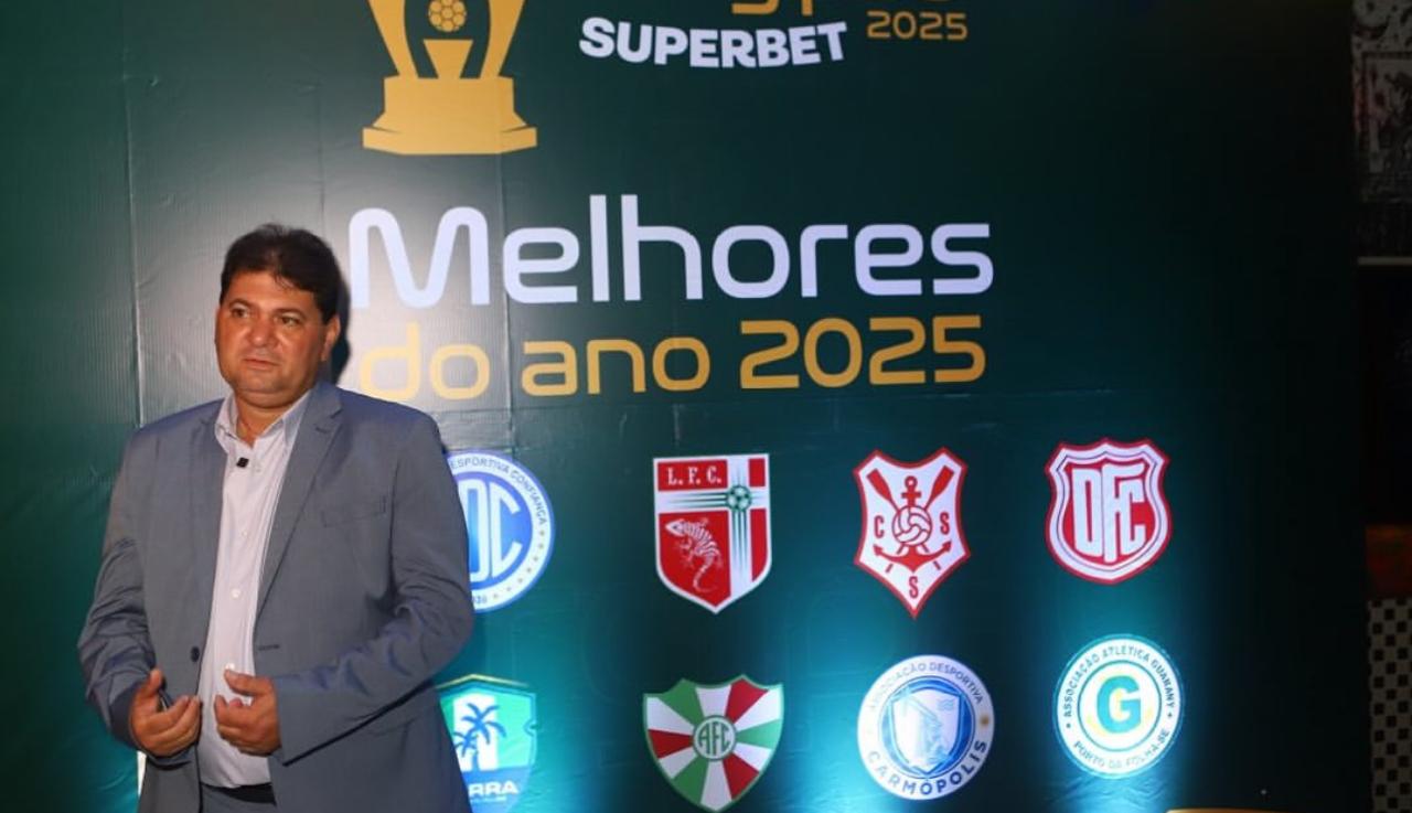 Noite de premiação do Campeonato Sergipano Superbet 2025 celebra os melhores do futebol estadual, Miltinho Dantas foi o anfitrião do evento  