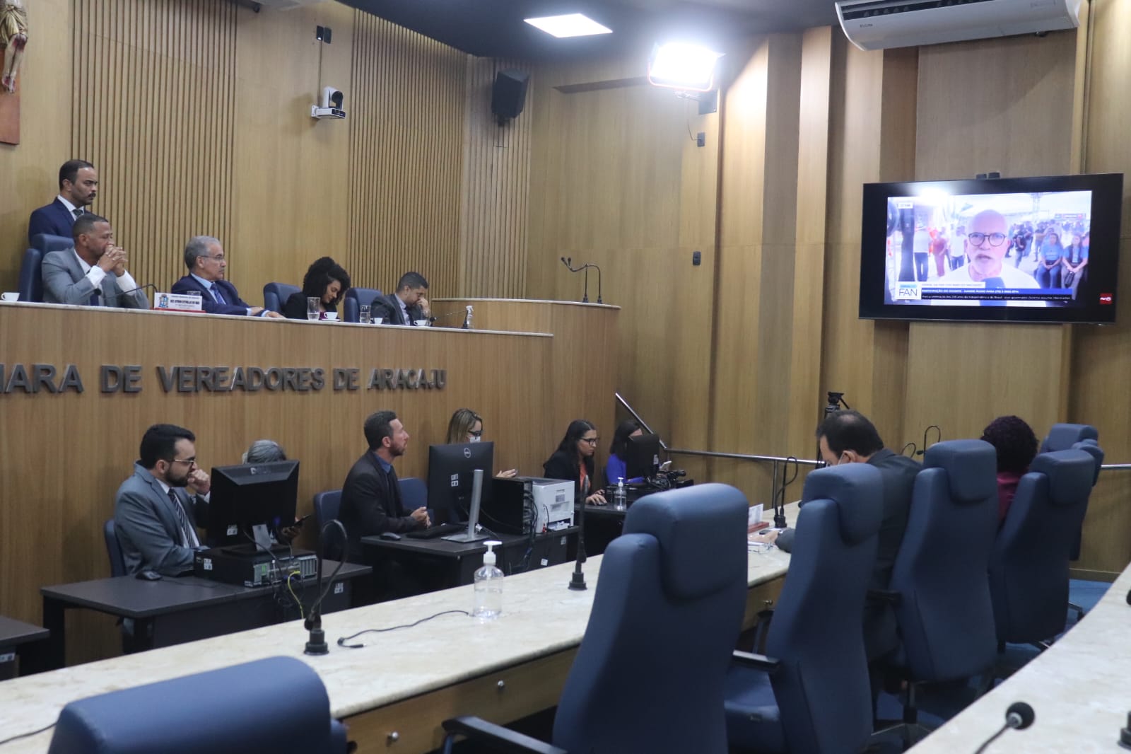 Novo limite entre Aracaju e São Cristóvão domina discursos do Grande Expediente na Câmara Municipal de Aracaju 