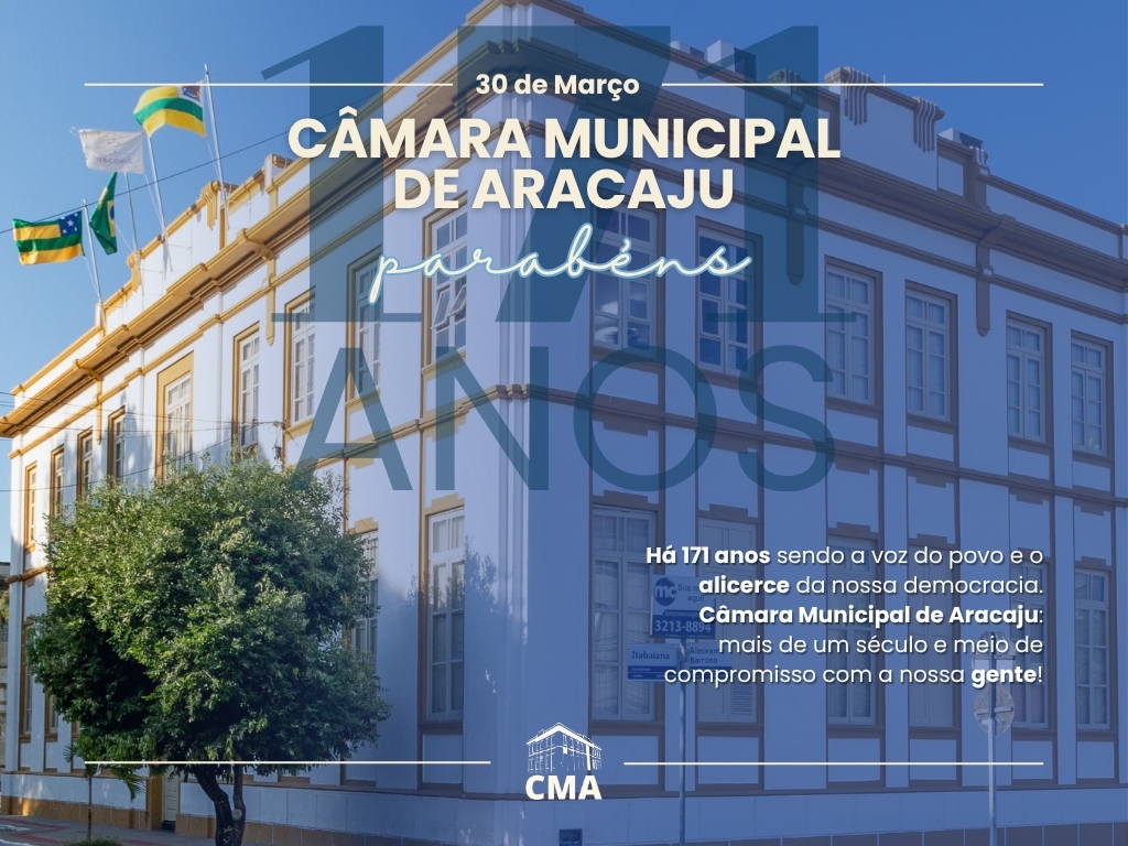 O alicerce da capital: conheça um pouco da epopeia centenária da Câmara Municipal de Aracaju