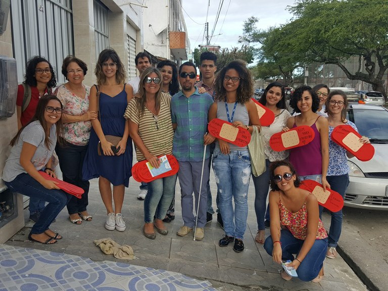 Oficina prática ‘Curativos Urbanos’ é realizada no bairro Bugio