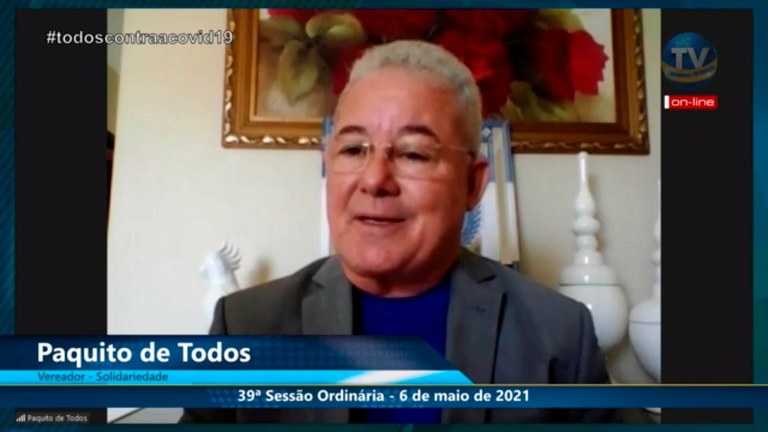 Paquito de Todos solicita atenção para a comunidade Recanto do Alto da Jaqueira