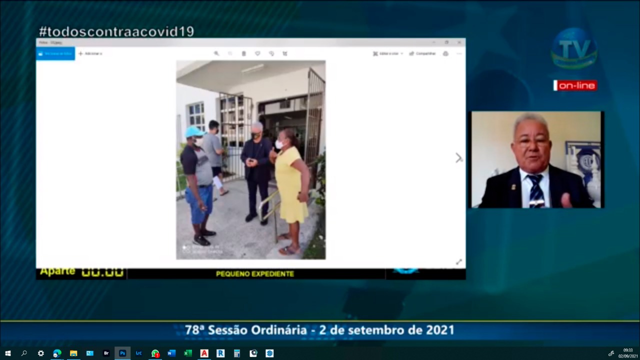 Paquito de Todos vista Unidade Básica de Saúde 