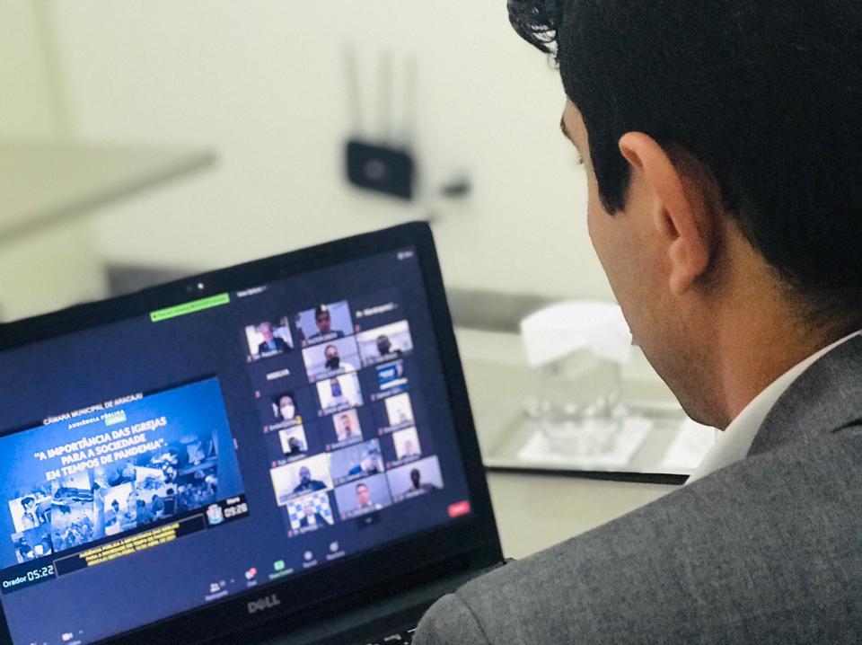 Pastor Diego participa de audiência pública sobre a importância das igrejas para a sociedade em tempos de pandemia