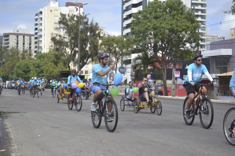 Pedal cultural abre programação da 8ª Semana Aracaju Acessível 