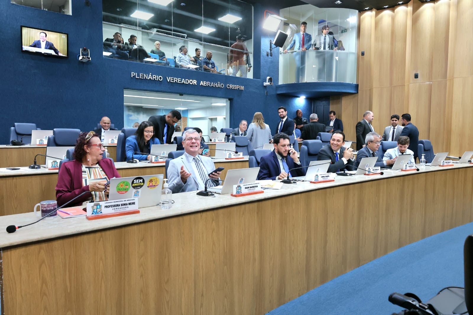 Pequeno Expediente da 8ª Sessão Ordinária reúne debates sobre justiça, meio ambiente, esporte e ações comunitárias em Aracaju