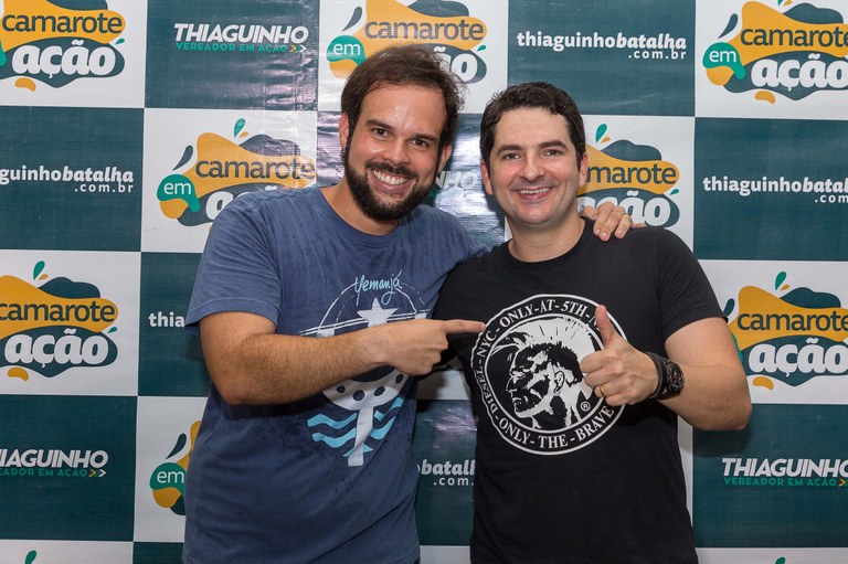  Políticos prestigiam o Bloquinho em Ação e destacam iniciativa de Thiaguinho