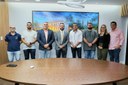 CMA recebe presidente da Câmara de Lagarto para discutir parceria com a TV Câmara