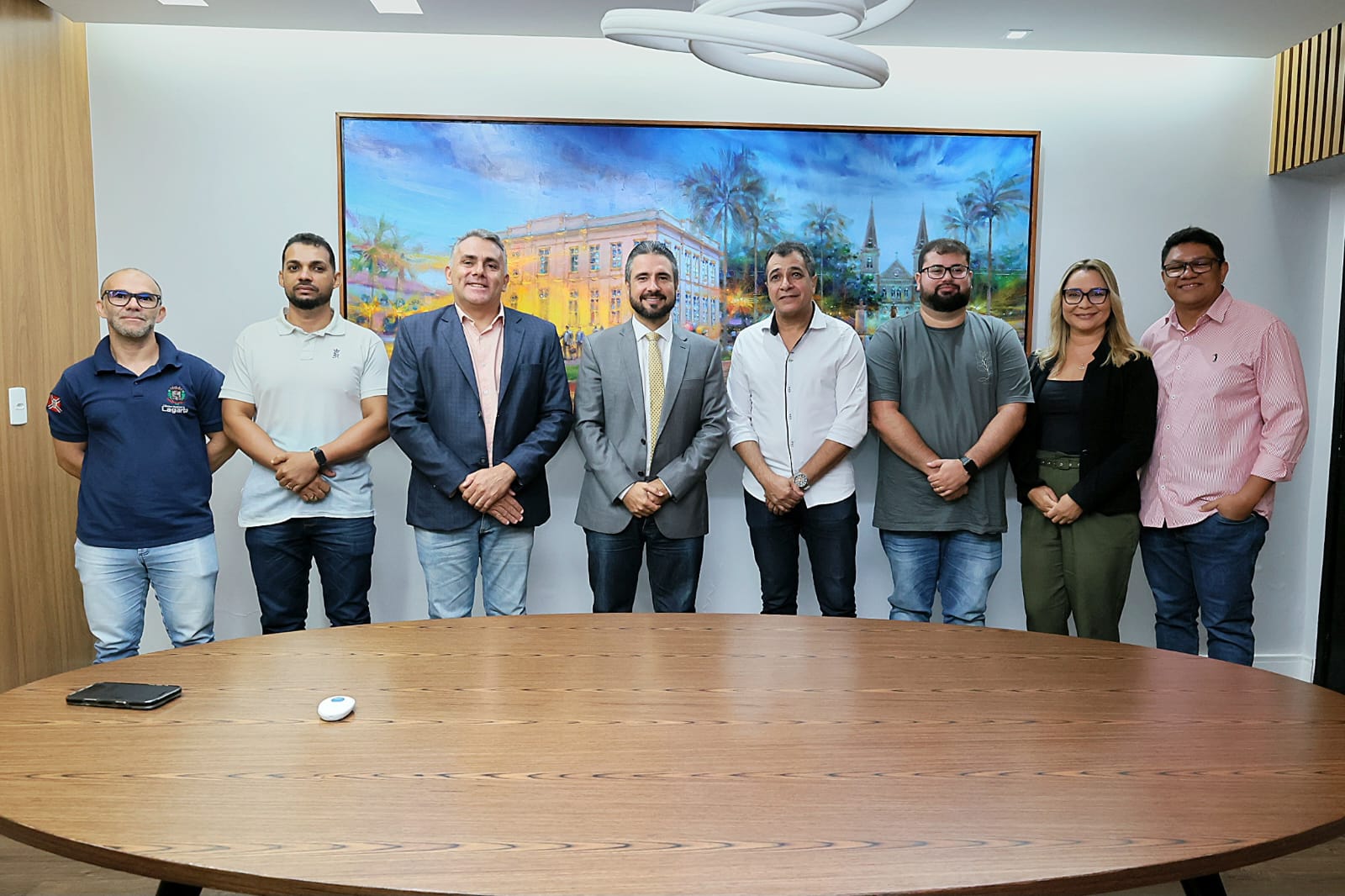 CMA recebe presidente da Câmara de Lagarto para discutir parceria com a TV Câmara