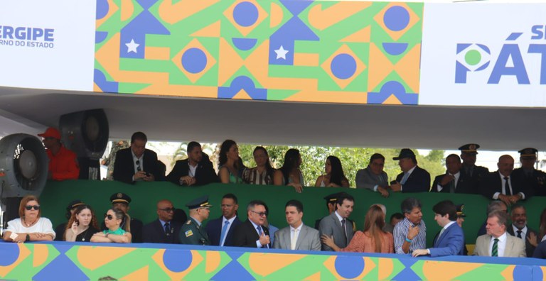 Presidente da Câmara e vereadores da capital marcam presença nas festividades de 07 de setembro