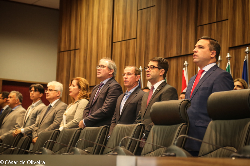 Presidente da CMA acompanha posse de nova Diretoria do MP/SE