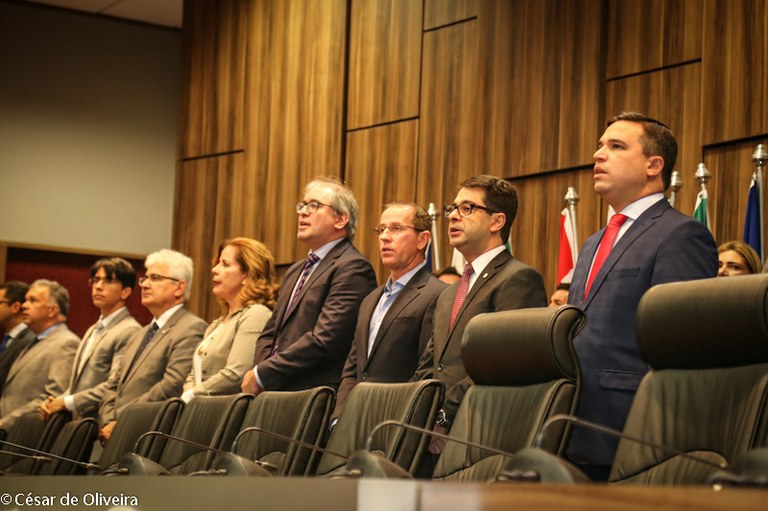 Presidente da CMA acompanha posse de nova Diretoria do MP/SE