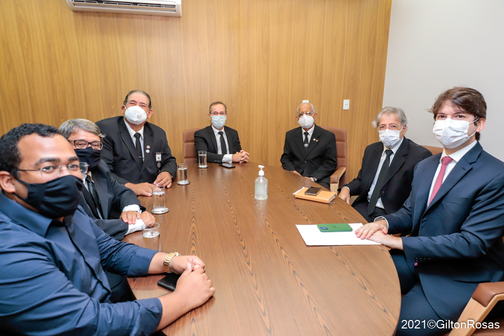 Presidente da Câmara recebe visita de representantes da Loja Maçônica Cotinguiba