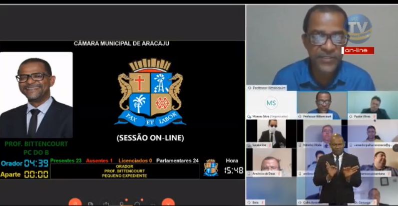 Professor Bittencourt avalia como positiva a primeira Sessão On-line da CMA 