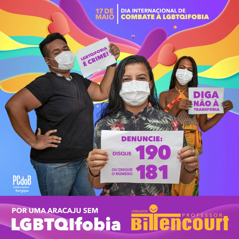 Professor Bittencourt lança campanha de combate à LGBTQIFobia