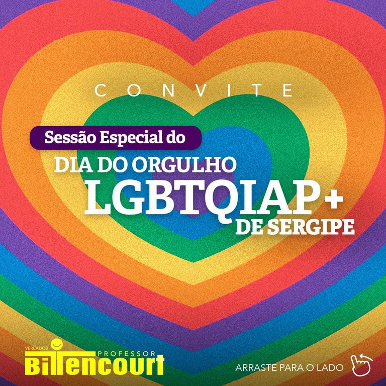 Professor Bittencourt promove Sessão Especial em homenagem ao Dia do Orgulho LGBTQIA+