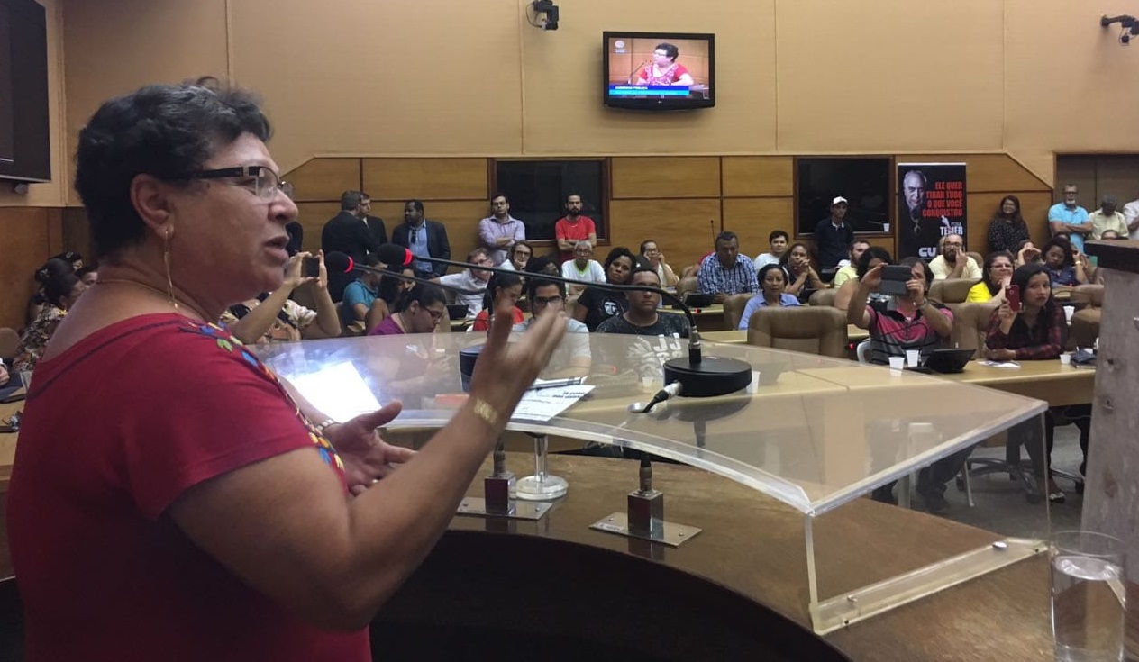 Entidades querem Professora Ângela Melo na Presidência da Comissão de Educação da CMA 