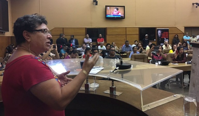 Entidades querem Professora Ângela Melo na Presidência da Comissão de Educação da CMA 