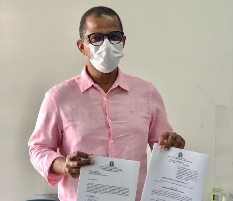 Professores On e Projeto Florir: Vereador Bittencourt protocola PLs do Executivo na CMA