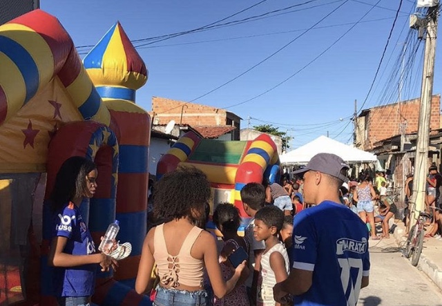 Projeto “Criança Feliz”, de Palhaço Soneca, chega ao loteamento Pantanal